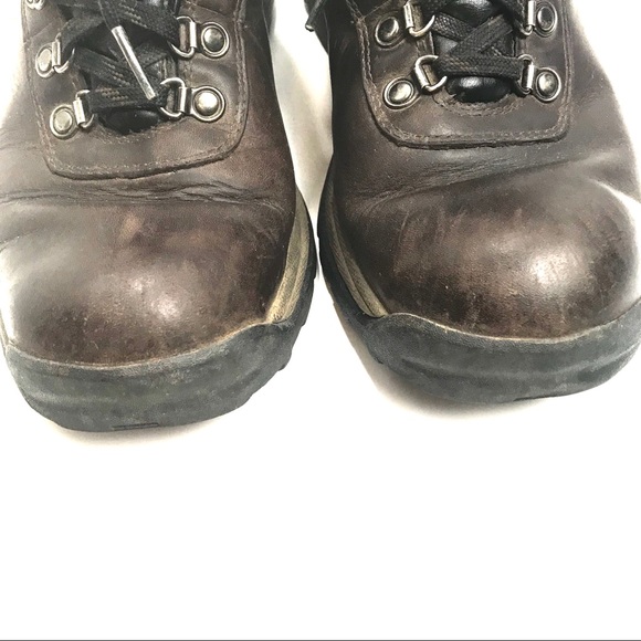 Timberland Women's Dark Brown Lace-Up Boots  -size 9 - Picture 5 of 8